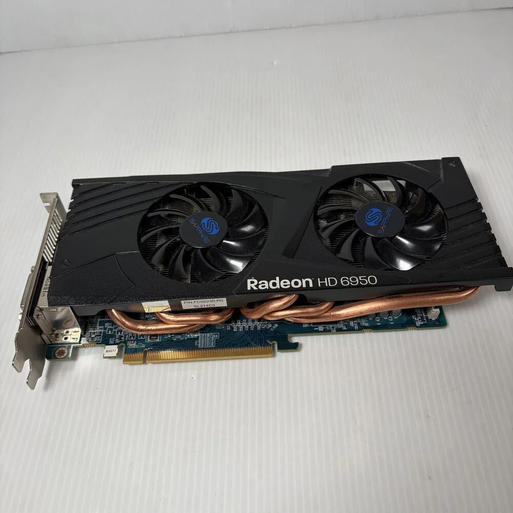 Sapphire Radeon HD 6950 2GB GDDR5 PCIe Graphics Video Card Dual-X DVI HDMI DP